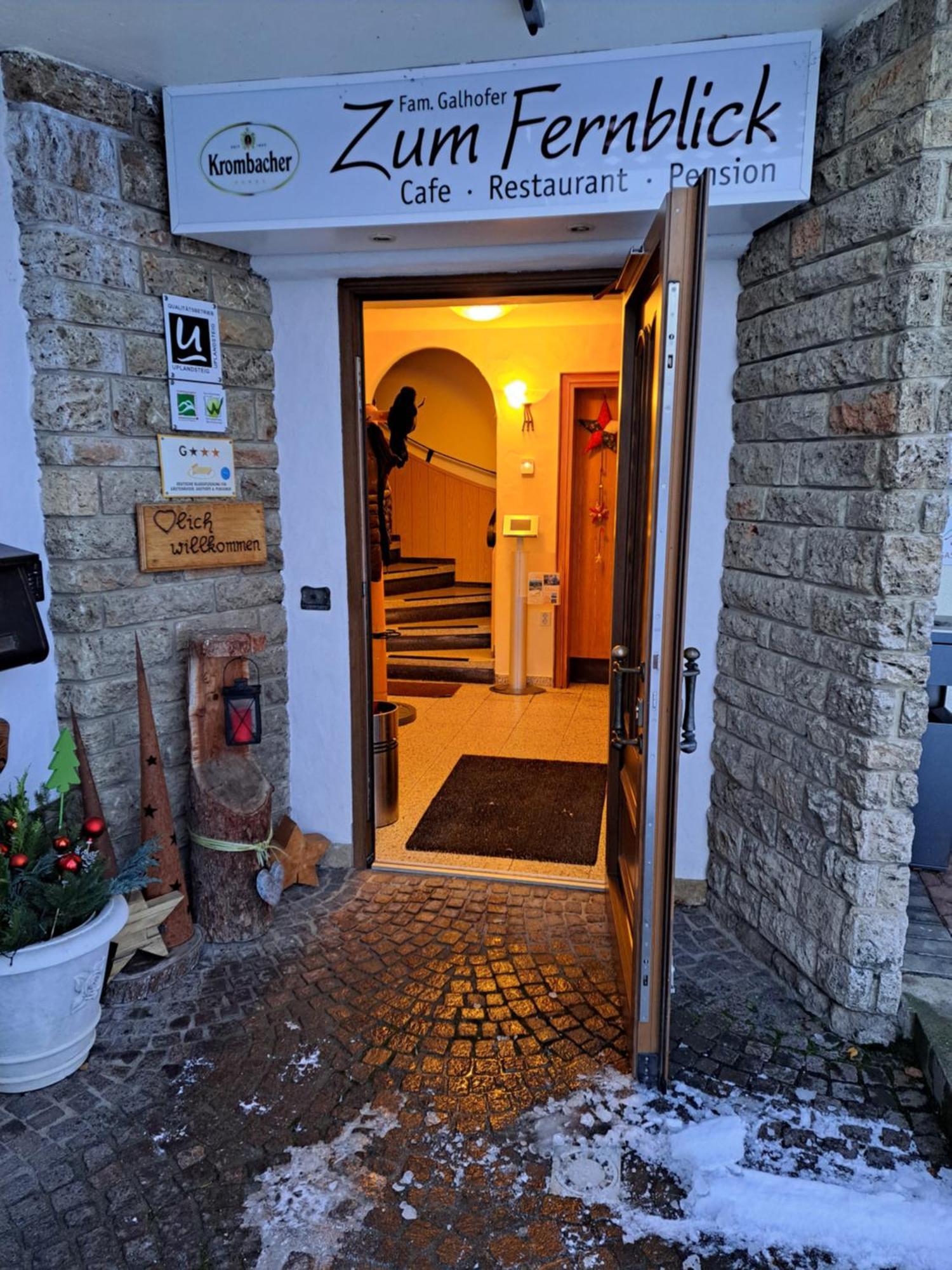 וילינגן Cafe- Pension Fernblick, Incl Meinecardplus מראה חיצוני תמונה